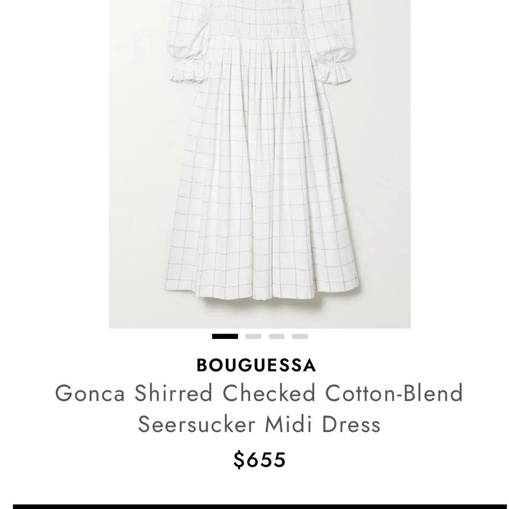 White Long Sleeve Women's Dress